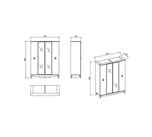Спальня Алвис 4 (ALVIS)