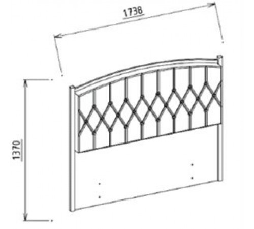 Кровать Палвин PALV-26