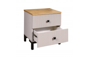 Прикроватная тумба Мадрид (Кашемир эмаль)