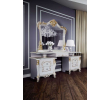 Туалетный столик с зеркалом Джоконда (слоновая кость)