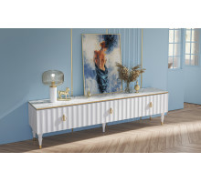 Тумба под ТВ Лоренсо МН-043-06 белая