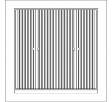 Шкаф четырехстворчатый Люксор МН-042-07