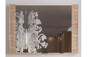 Настенное зеркало Элана, цвет Бодега белая