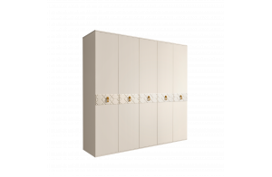 Пятистворчатый шкаф для одежды Богемия Фарфале (Bogemia Farfalle) БМШ2/5 (Fа)