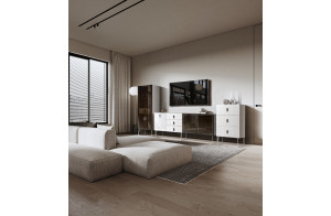 Комод для гостиной Богемия Фарфале (Bogemia Farfalle) ББМКМ-5(Fa)